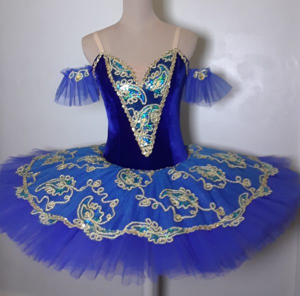 Blue professional tutu – Rivepauli Dance Wear